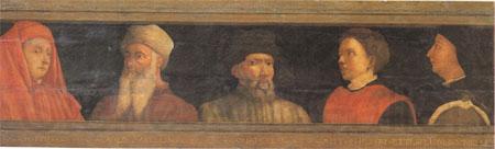 Florentine School Five Masters of the Florentine Renaissance (mk05) Spain oil painting art